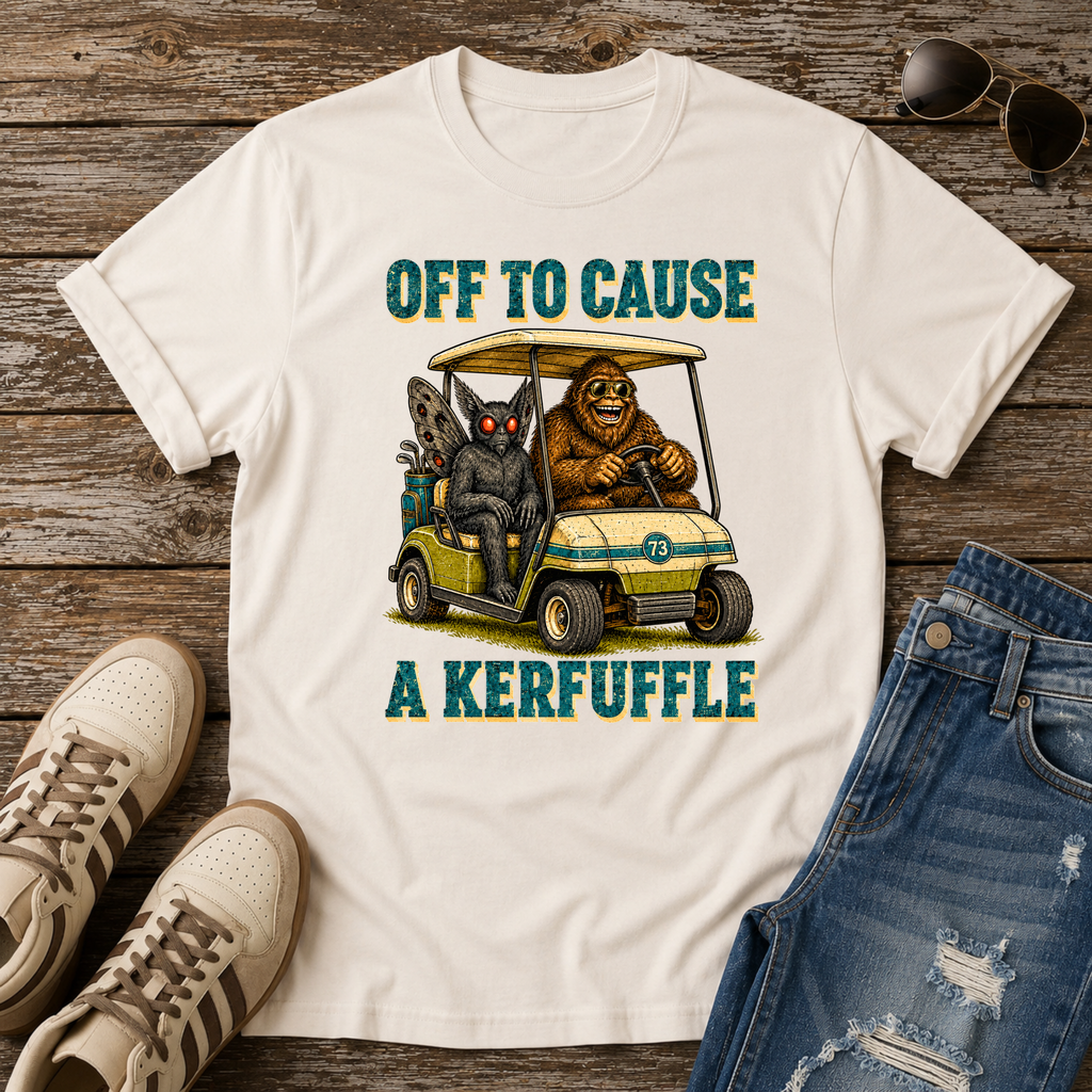 Bigfoot Mothman Kerfuffle T-Shirt