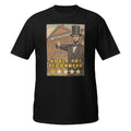 Vintage Abraham Lincoln Ford’s Theatre t-shirt with dark humor, retro 70s style, and a legendary 1-star historical review. 🎭⭐