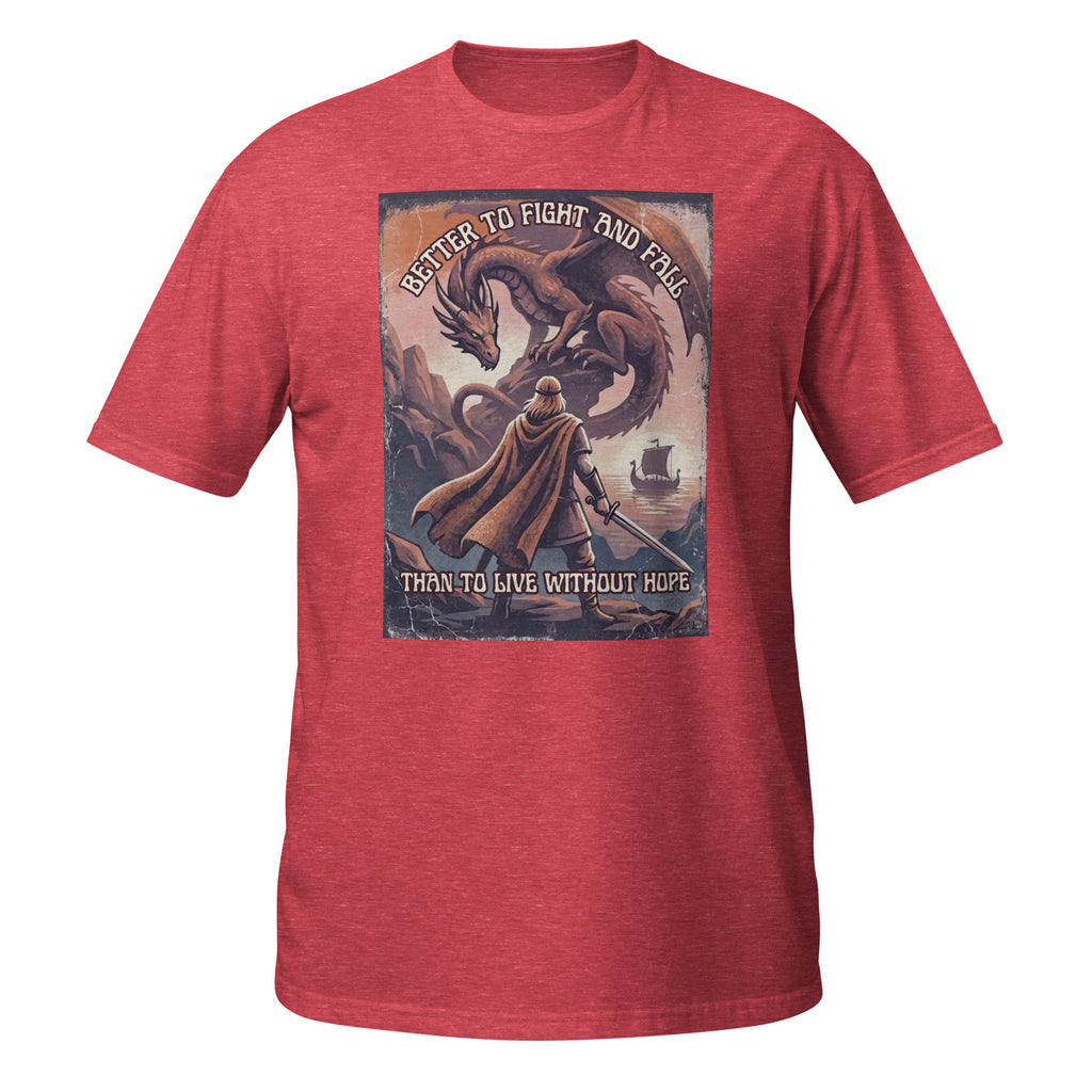⚔️ Vintage Viking dragon tee inspired by Norse mythology 🐉 Distressed retro fantasy art with Sigurd, Fafnir & legendary courage 🌊