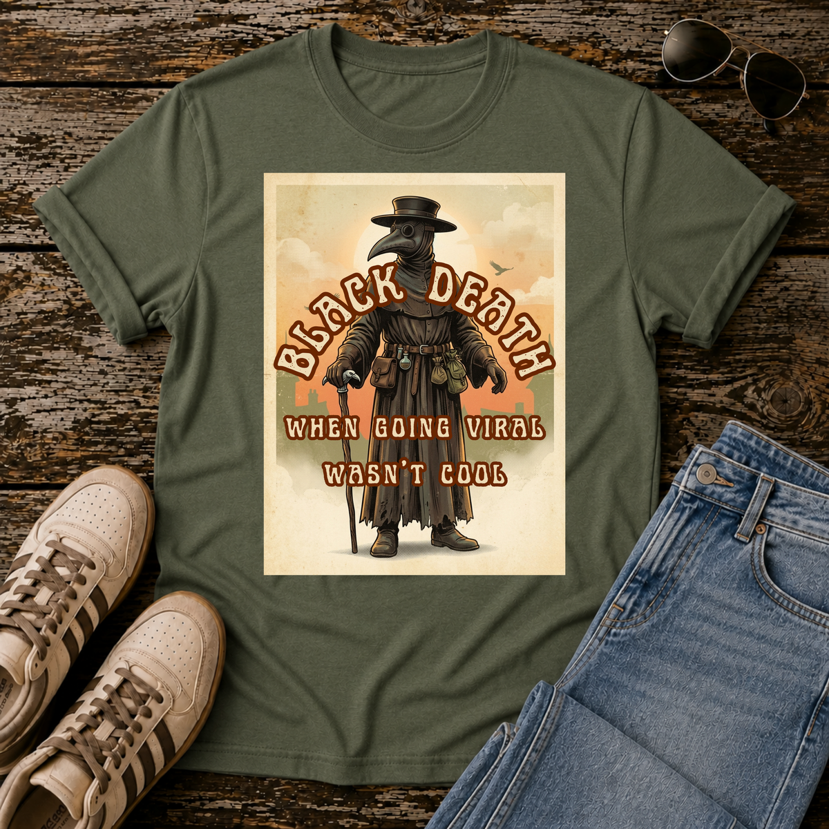 Black Death Viral T-Shirt
