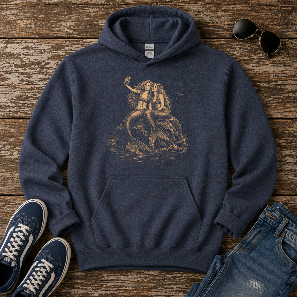 Mermaid Selfie Hoodie