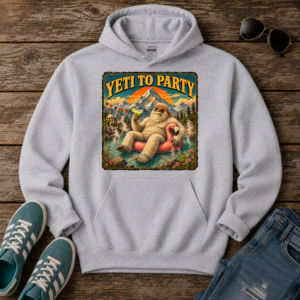 Yeti to Party Hoodie