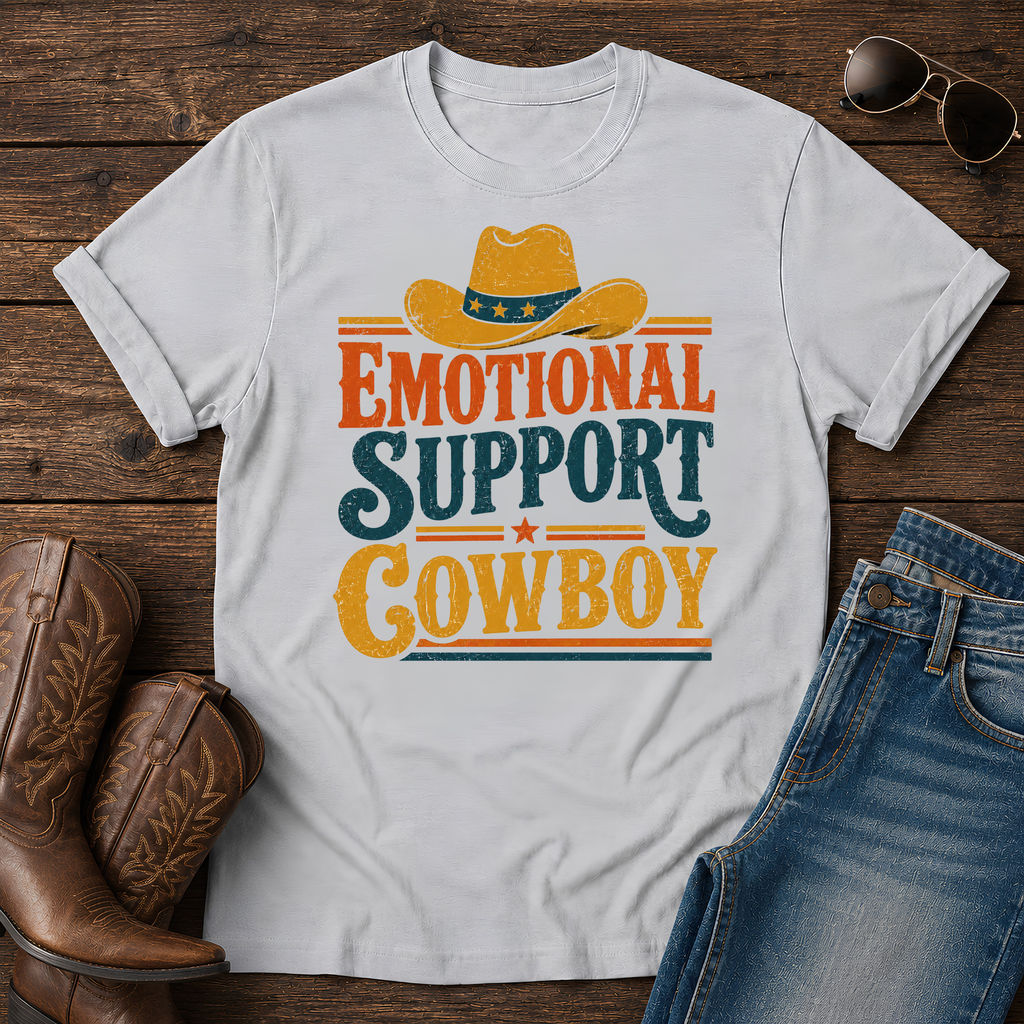 Emotional Support Cowboy T-Shirt