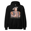 “It’s All in the Execution” King Henry VIII hoodie with a vintage 70s distressed design. Cozy, durable, and perfect for history lovers with a dark sense of humor 👑🔥