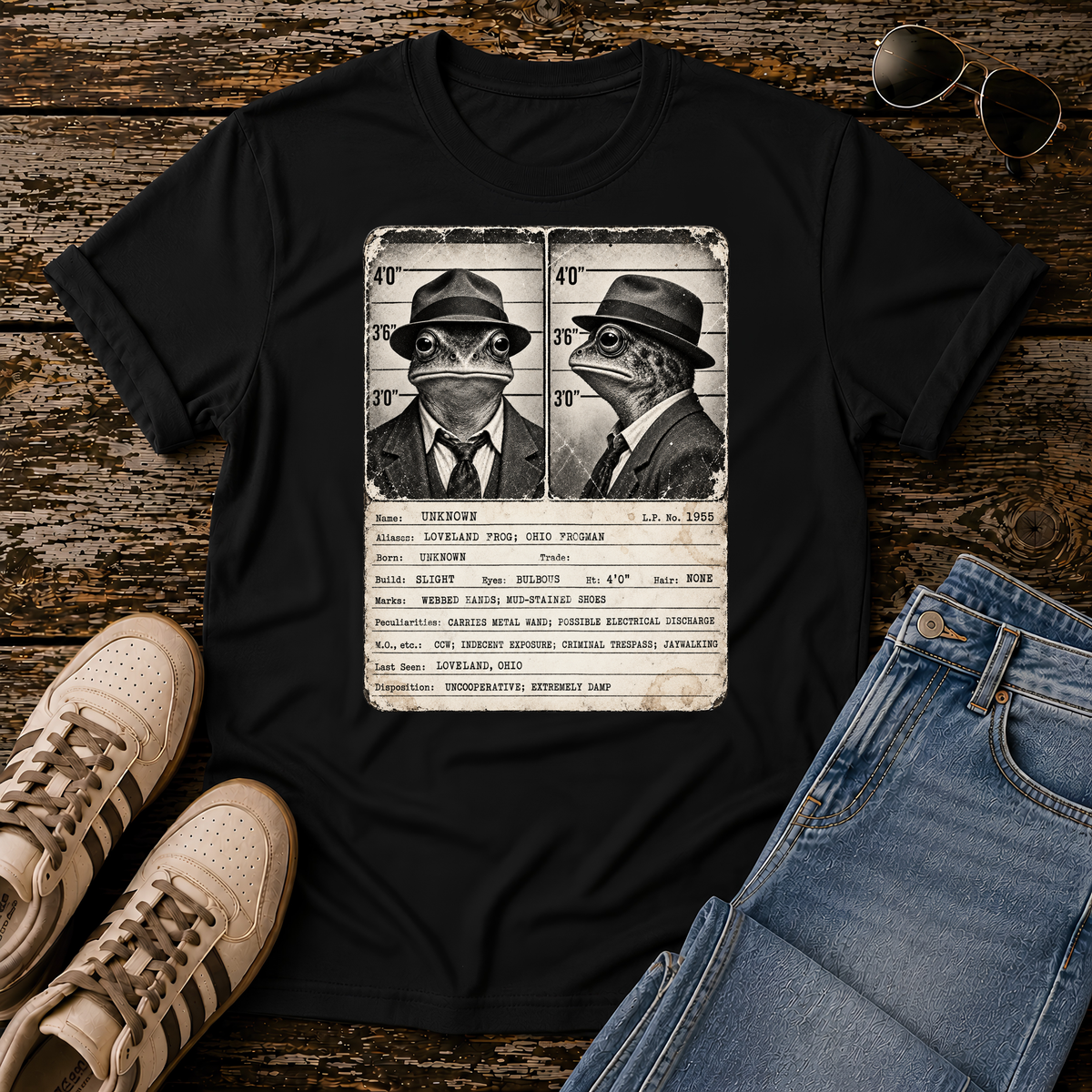 Loveland Frog Mugshot T-Shirt