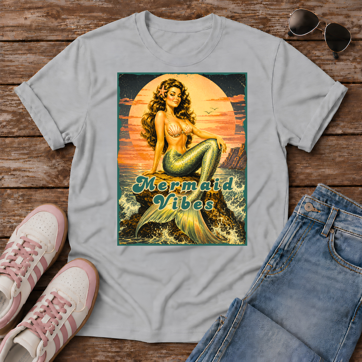 Mermaid Vibes T‑Shirt