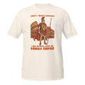 Vintage Roman Empire t-shirt with a retro Roman soldier and Colosseum design. Soft, lightweight, and perfect for history lovers.🏛️⚔️