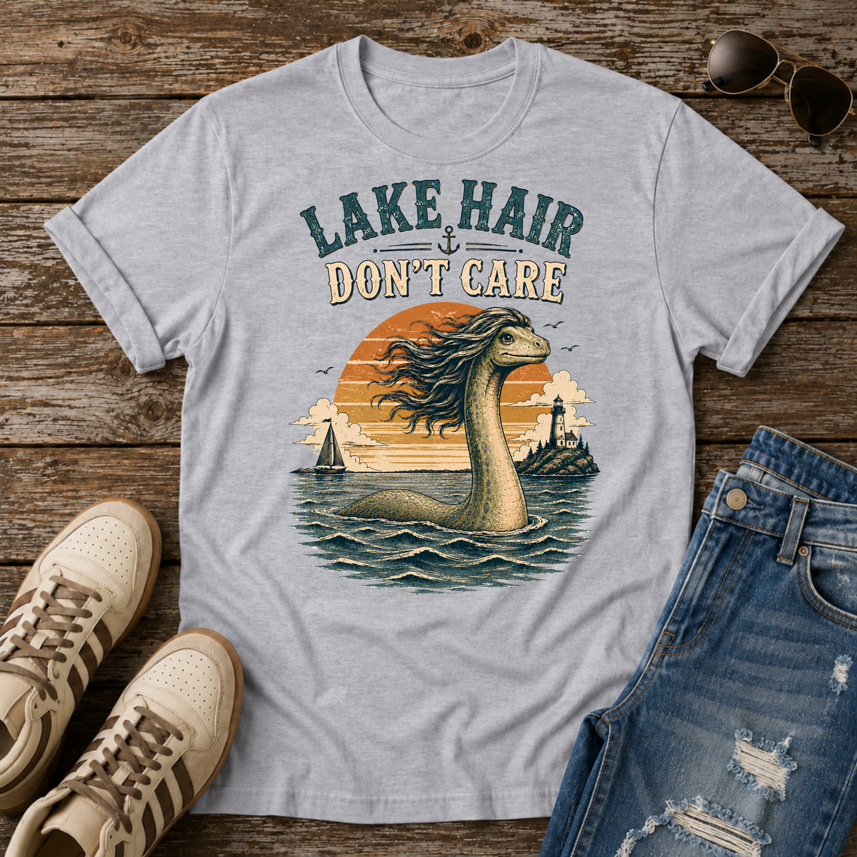 Nessie Lake Hair T-Shirt