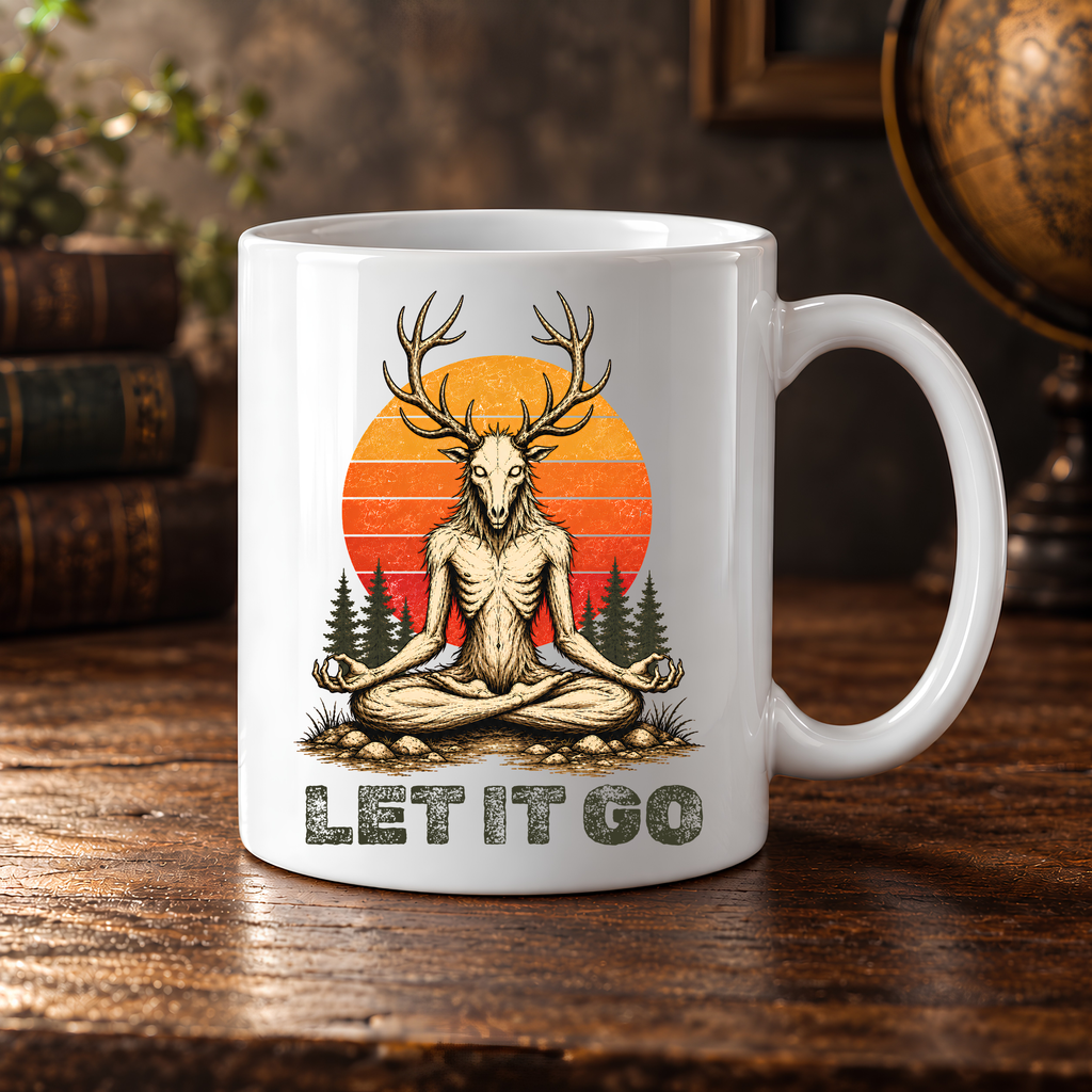 Meditating Wendigo Mug